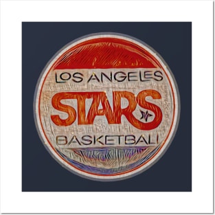 Los Angeles Stars Basketball Posters and Art